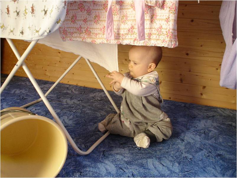 Mamko, pomůžu Ti s prádlem