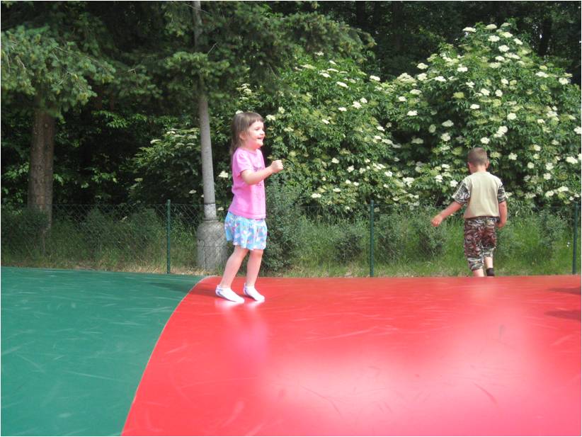 Super trampolína v zoo